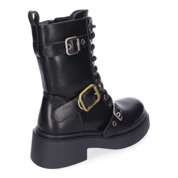 Bota de Tac?n para Mujer, Comodas y Elegantes, Adornos de Hebillas