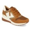 Zapatilla de Cu?a con Cremallera y Cordones