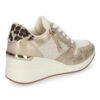 Zapatilla para Mujer, con Cu?a, Cremallera de Adorno