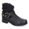 Bot?n para Mujer, Estilo Biker, Comodo y Elegante, Correa con Hebilla