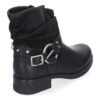Bot?n para Mujer, Estilo Biker, Comodo y Elegante, Correa con Hebilla