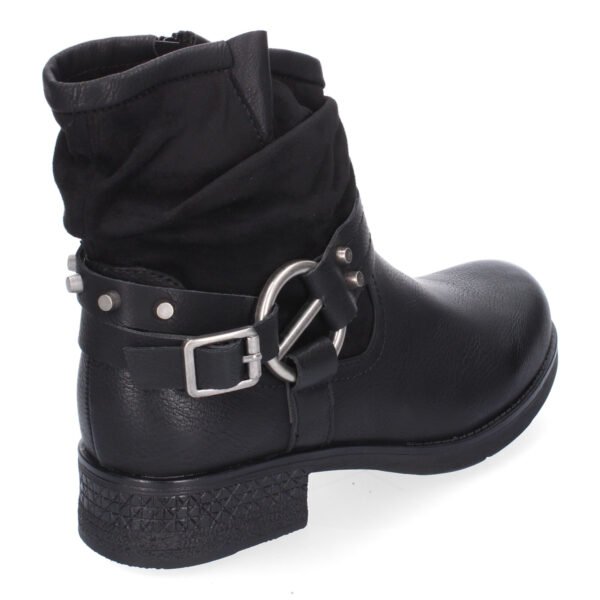 Bot?n para Mujer, Estilo Biker, Comodo y Elegante, Correa con Hebilla