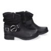 Bot?n para Mujer, Estilo Biker, Comodo y Elegante, Correa con Hebilla