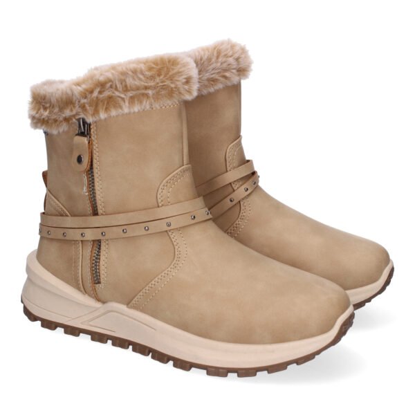 Botines de Invierno Planos para Mujer, Comodos y Elegantes