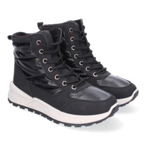 Botines Planos para Mujer, Comodos Material Acolchado, Dise?o Moderno