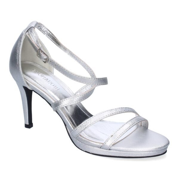 Sandalias de Tac?n de Fiesta para Mujer, Dise?o con Tiras Cruzadas