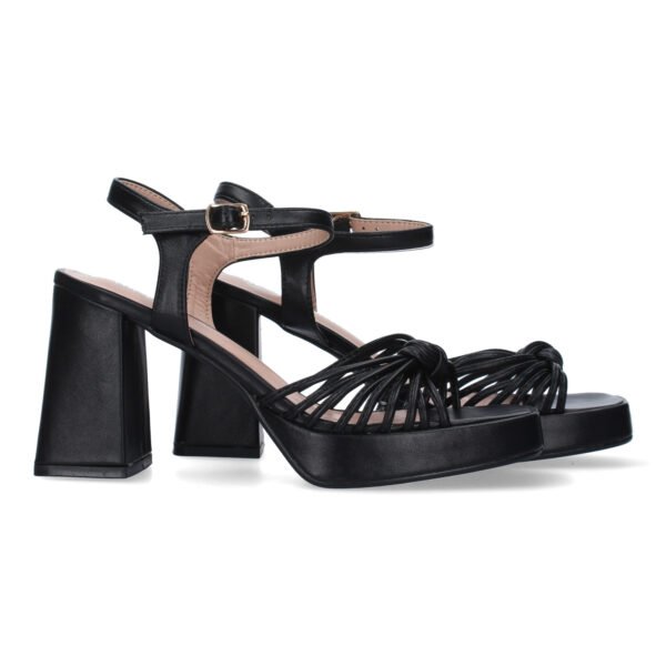 Sandalia de Tacon Ancho para Mujer