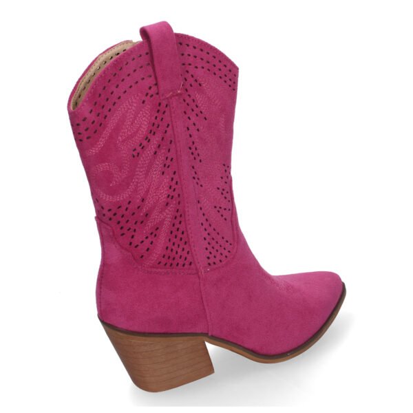Bot?n de Tac?n Campero para Mujer, Estilo Vaquero, Elegantes