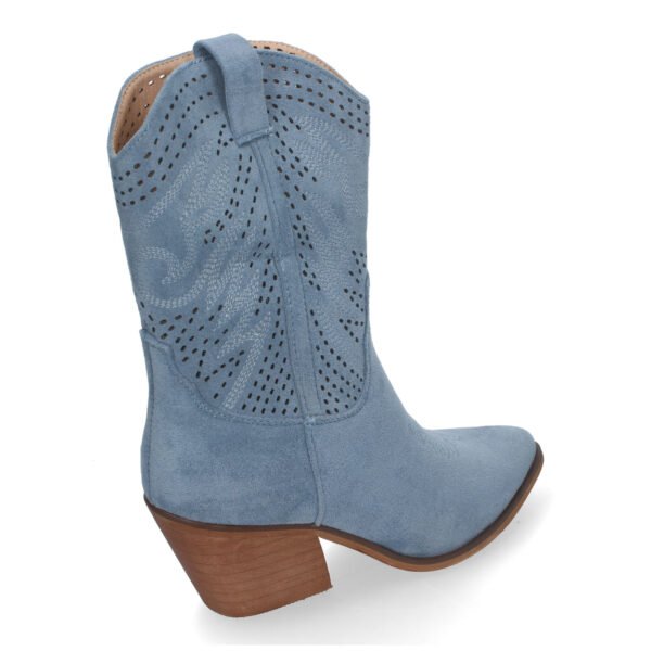 Bot?n de Tac?n Campero para Mujer, Estilo Vaquero, Elegantes