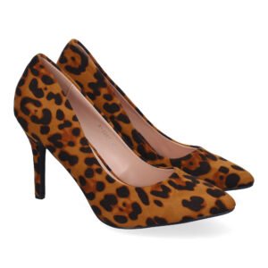 Zapato de Tacon para Mujer, Comodo, Estilo Salon, con Punta Fina