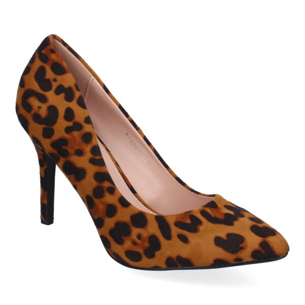 Zapato de Tacon para Mujer, Comodo, Estilo Salon, con Punta Fina