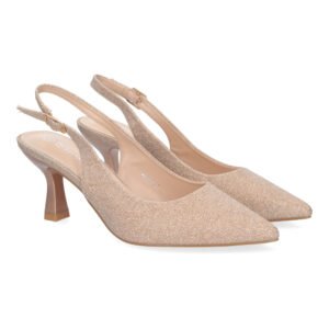 Zapato de Sal?n para Mujer, Dise?o Elegante con Tac?n