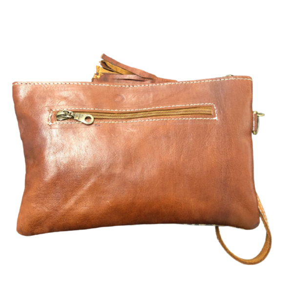 Bolso en piel de mano