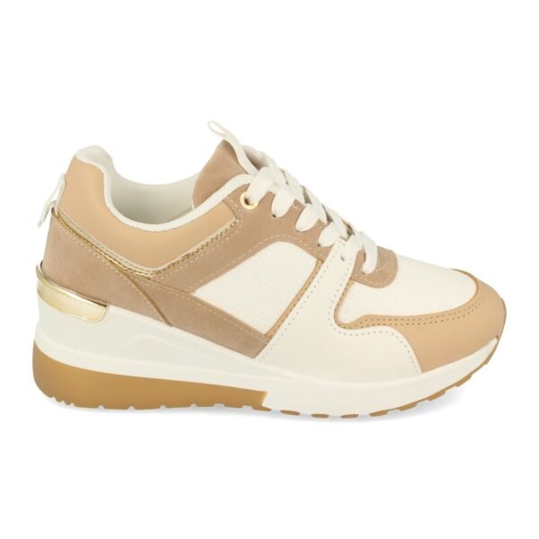 Zapatillas de Cu?a con Cordones