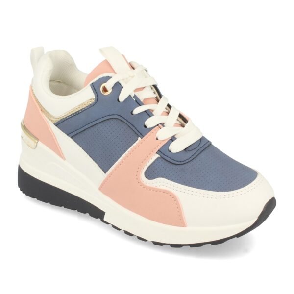 Zapatillas de Cu?a con Cordones