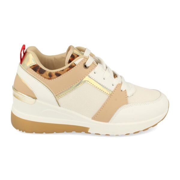 Zapatillas de Cu?a con Cordones