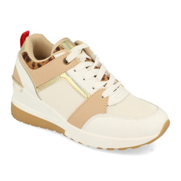 Zapatillas de Cu?a con Cordones