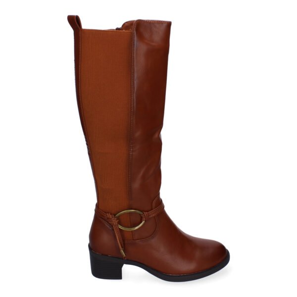 Botas de Tac?n para Mujer, Comodas y Elegantes, Detalles de Ca?a Arrugada