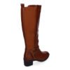 Botas de Tac?n para Mujer, Comodas y Elegantes, Detalles de Ca?a Arrugada