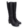 Botas de Tac?n para Mujer, Comodas y Elegantes, Detalles de Ca?a Arrugada