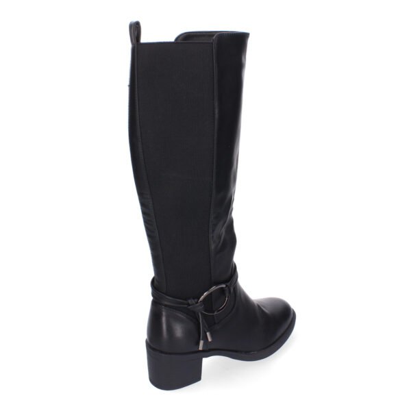 Botas de Tac?n para Mujer, Comodas y Elegantes, Detalles de Ca?a Arrugada
