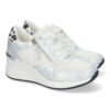 Zapatilla para Mujer, con Cu?a, Cremallera de Adorno