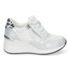 Zapatilla para Mujer, con Cu?a, Cremallera de Adorno