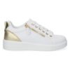 Zapatilla Plana con Cremallera y Cordones