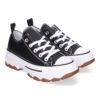 Zapatilla de Plataforma para Mujer, Comoda, Estilo Bamba
