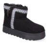 Botin Australiano para Mujer, Comodo y Calido, Forrado el Interior con Pelo