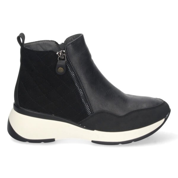 Zapatilla Abotinada con Doble Cremallera