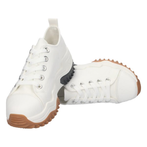 Zapatilla de Plataforma con Cordones