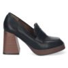 Zapato de Tacon Alto con Estapado Liso