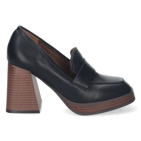 Zapato de Tacon Alto con Estapado Liso