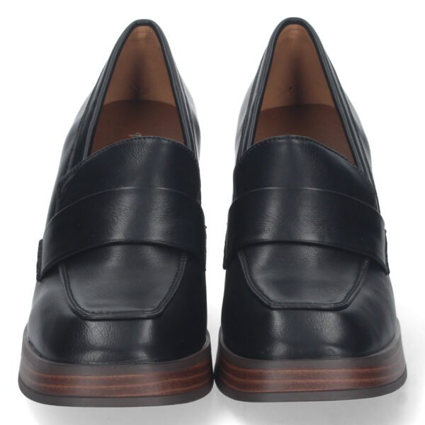Zapato de Tacon Alto con Estapado Liso