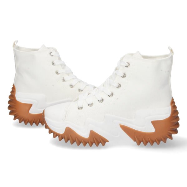 Zapatilla de Plataforma con Cordones