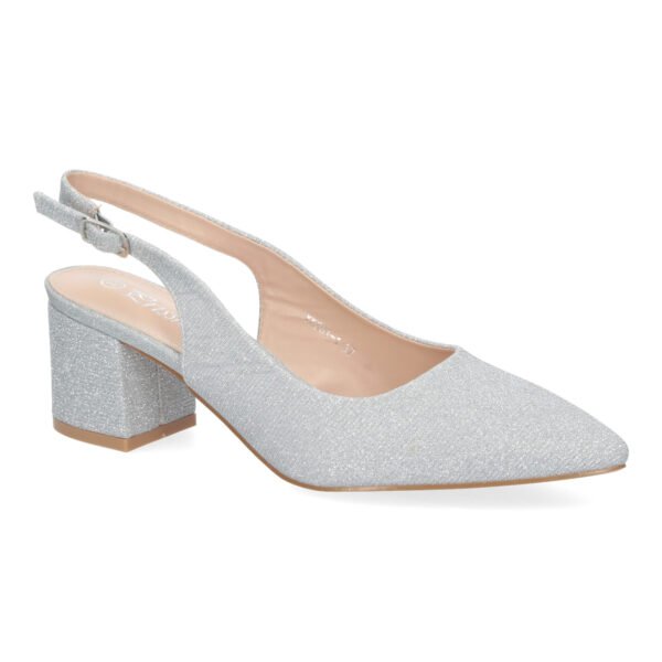 Zapato de Sal?n para Mujer, Dise?o Elegante con Tac?n