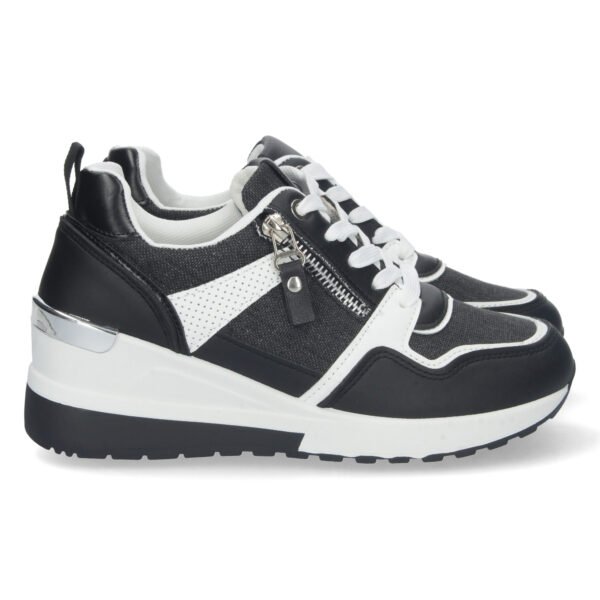 Zapatilla de Cu?a con Cordones