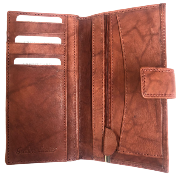 Cartera de mujer en piel genuina: estilo y funcionalidad