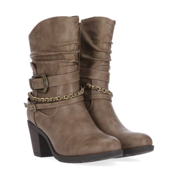 Botas Tacón Medio Chika10