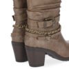Botas Tacón Medio Chika10