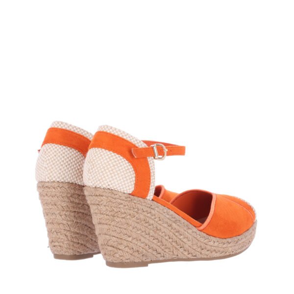 Sandalias de Tejido con Cuña Alta de Yute