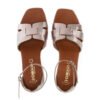 Sandalias Chika10 Rosa Metalizado