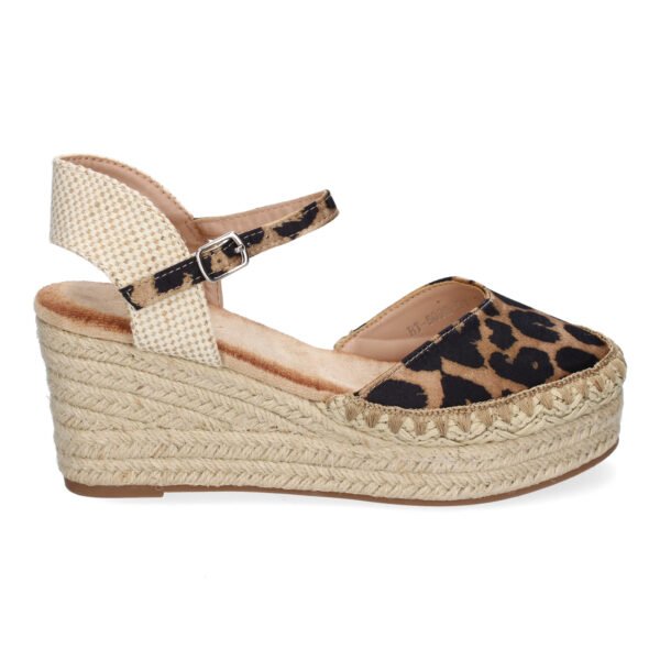 Sandalia de Cu?a de Yute para Mujer, Comodas y Elegantes con Detalles Trenzados