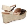 Sandalia de Cu?a de Yute para Mujer, Comodas y Elegantes con Detalles Trenzados