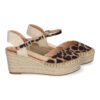 Sandalia de Cu?a de Yute para Mujer, Comodas y Elegantes con Detalles Trenzados