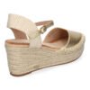 Sandalia de Cu?a de Yute para Mujer, Comodas y Elegantes con Detalles Trenzados