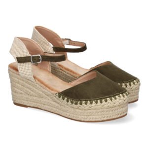 Sandalia de Cu?a de Yute para Mujer, Comodas y Elegantes con Detalles Trenzados