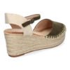 Sandalia de Cu?a de Yute para Mujer, Comodas y Elegantes con Detalles Trenzados