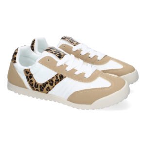 Zapatilla Deportiva Casual para Mujer con Dise?o Moderno y Detalles de Colores